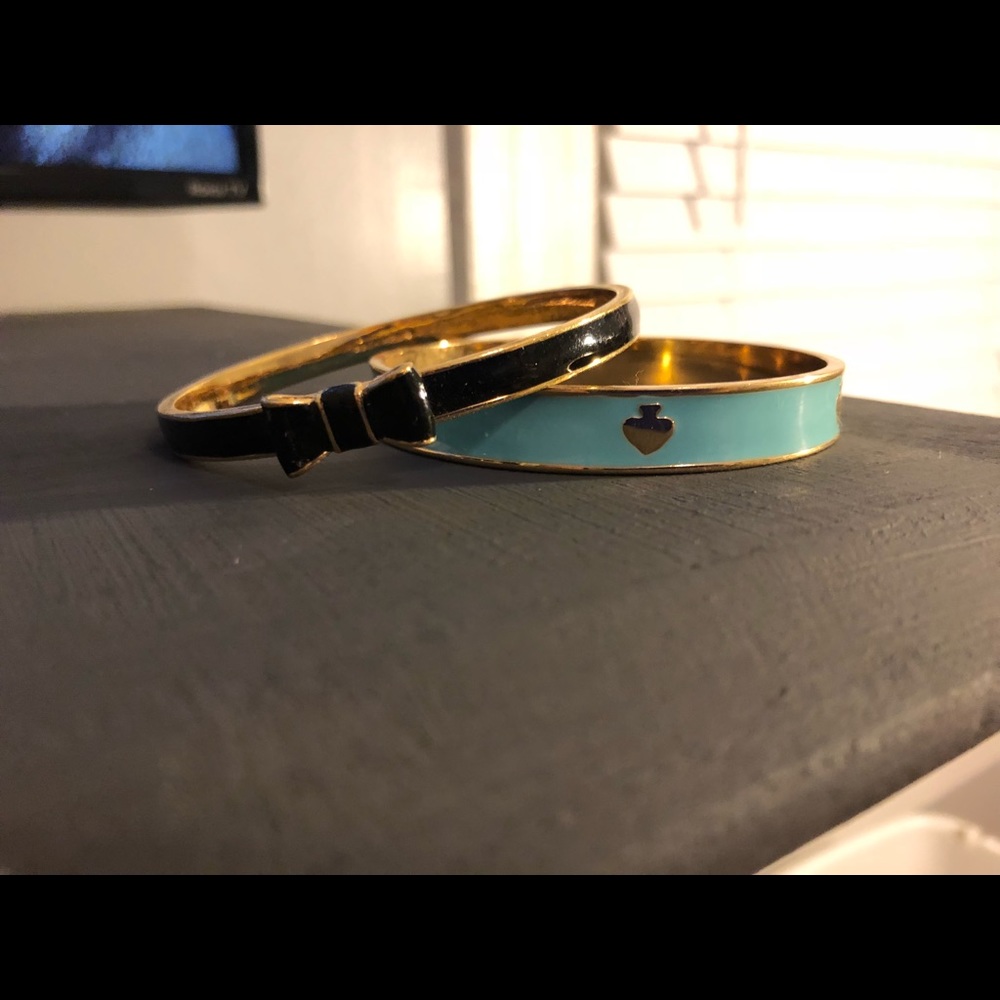Two Kate Spade bangles